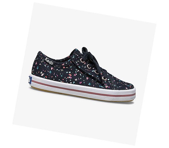 Keds Big Kid Kickstart Fall Jr. Scarpe Casual Bambino Blu Marino | FVPXN-7053