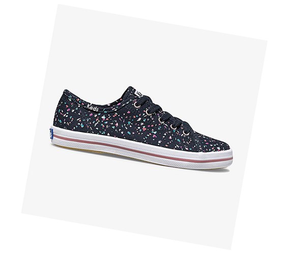 Keds Big Kid Kickstart Fall Scarpe Da Ginnastica Bambino Blu Marino | ZLKHC-0842