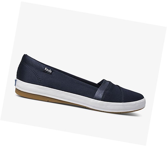 Keds Carmel Comfort Scarpe Slip On Donna Blu Marino | XSPRO-1257