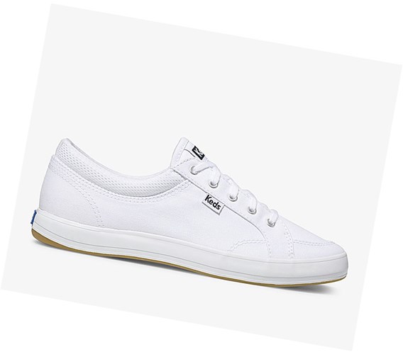 Keds Center Scarpe Stringate Donna Bianche | YGCPJ-4320