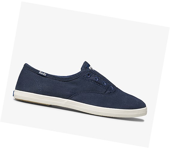 Keds Chillax Seasonal Washable Scarpe Slip On Donna Blu | IQLSN-8326