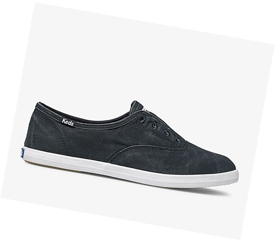 Keds Chillax Washable Scarpe Slip On Donna Blu Marino | XTPHI-1436