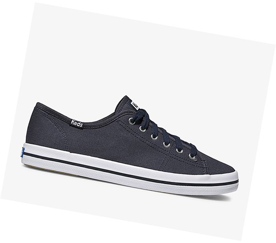 Keds Washable Kickstart Scarpe Stringate Donna Blu Marino | BMHEA-6074