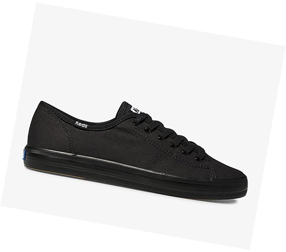 Keds Washable Kickstart Scarpe Stringate Donna Nere | ERPYB-2179