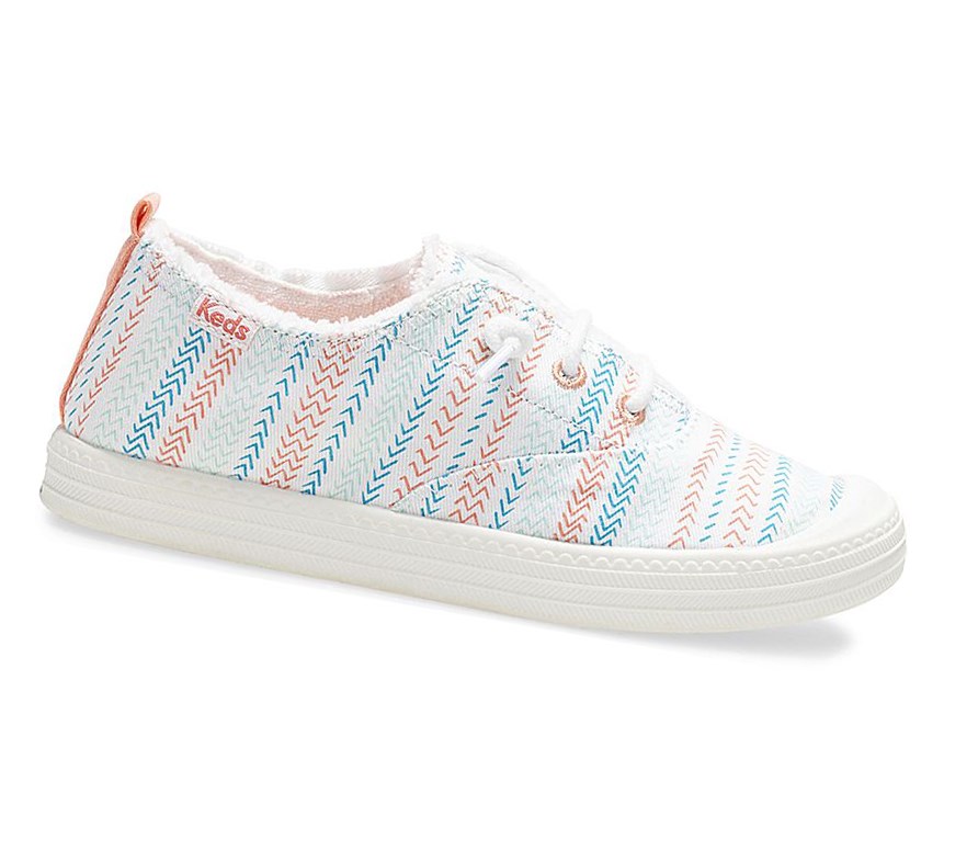 Keds Big Kid Breaker Scarpe Da Ginnastica Bambino Bianche | WOVKF-8502