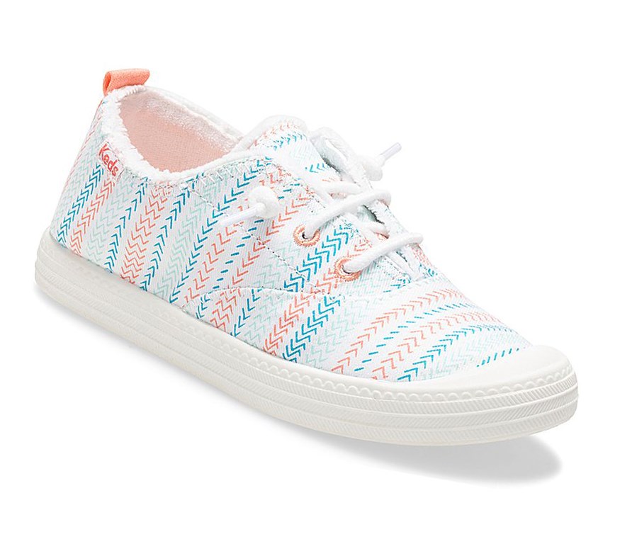 Keds Big Kid Breaker Scarpe Da Ginnastica Bambino Bianche | WOVKF-8502