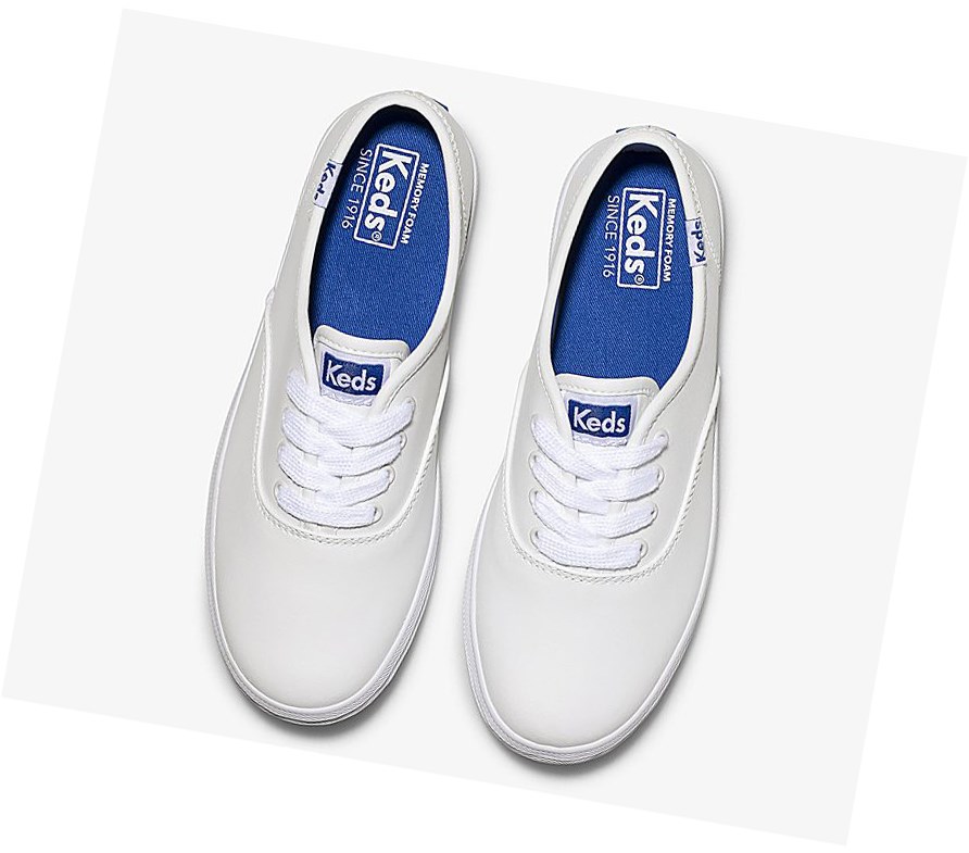Keds Big Kid Champion CVO Scarpe Casual Bambino Bianche | LXDTY-4139