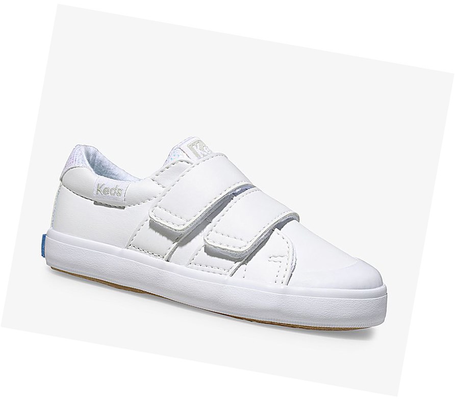 Keds Big Kid Courtney Scarpe Casual Bambino Bianche | BMOUL-2893