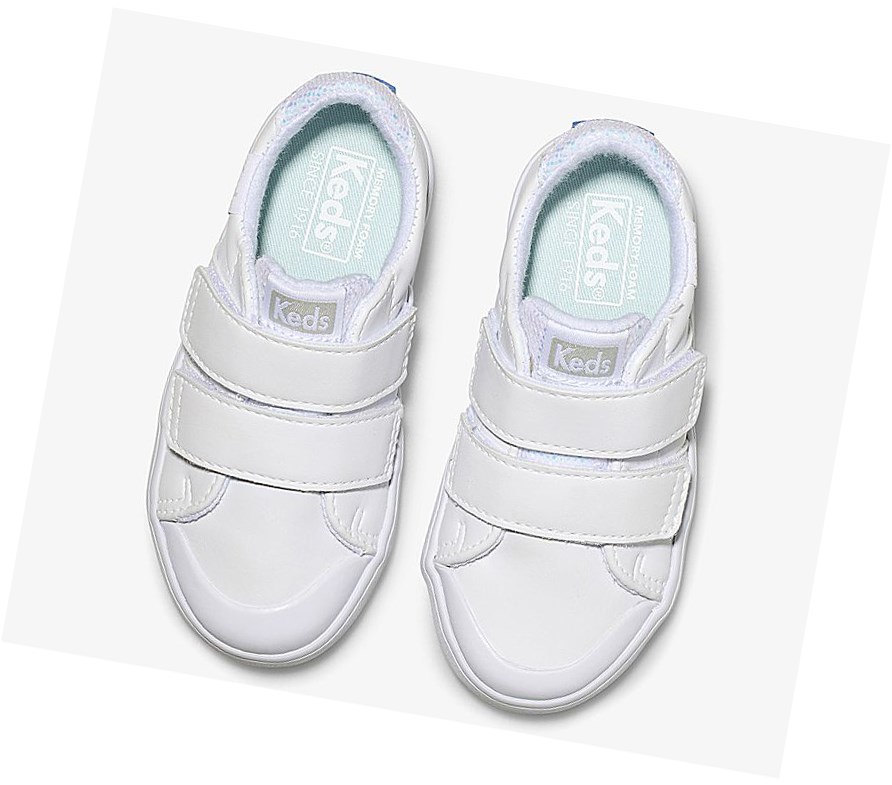 Keds Big Kid Courtney Scarpe Casual Bambino Bianche | BMOUL-2893