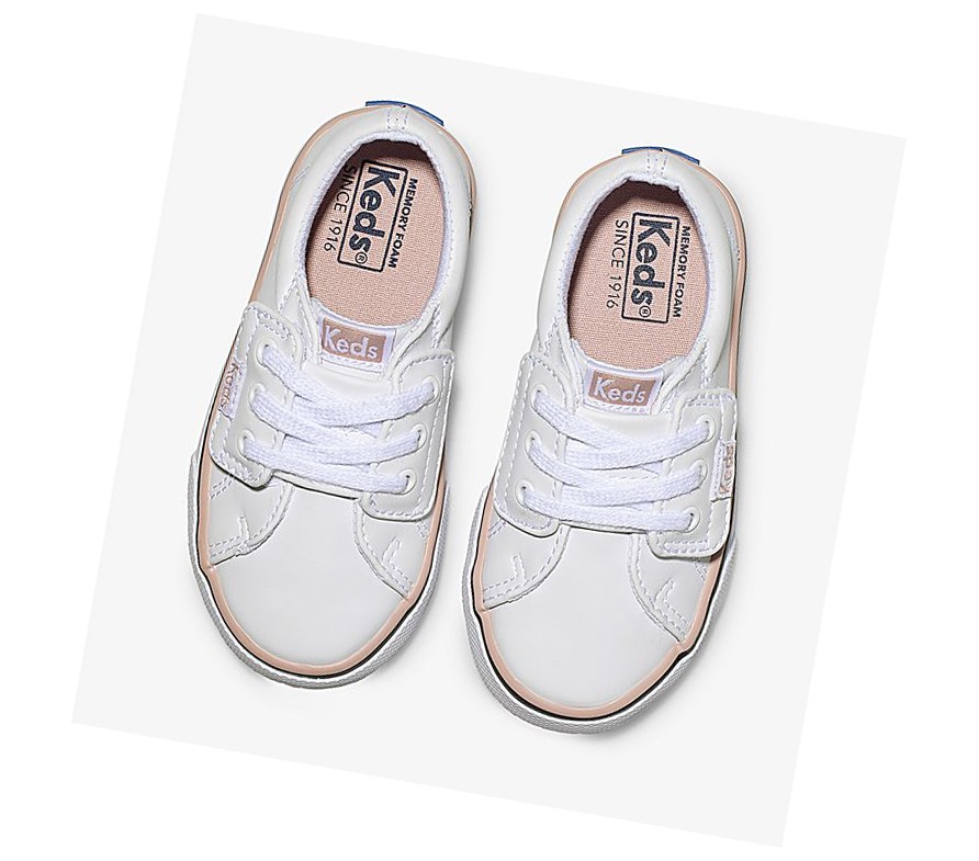 Keds Big Kid Jump Kick Jr. Scarpe Da Ginnastica Bambino Bianche | JNCZM-5314