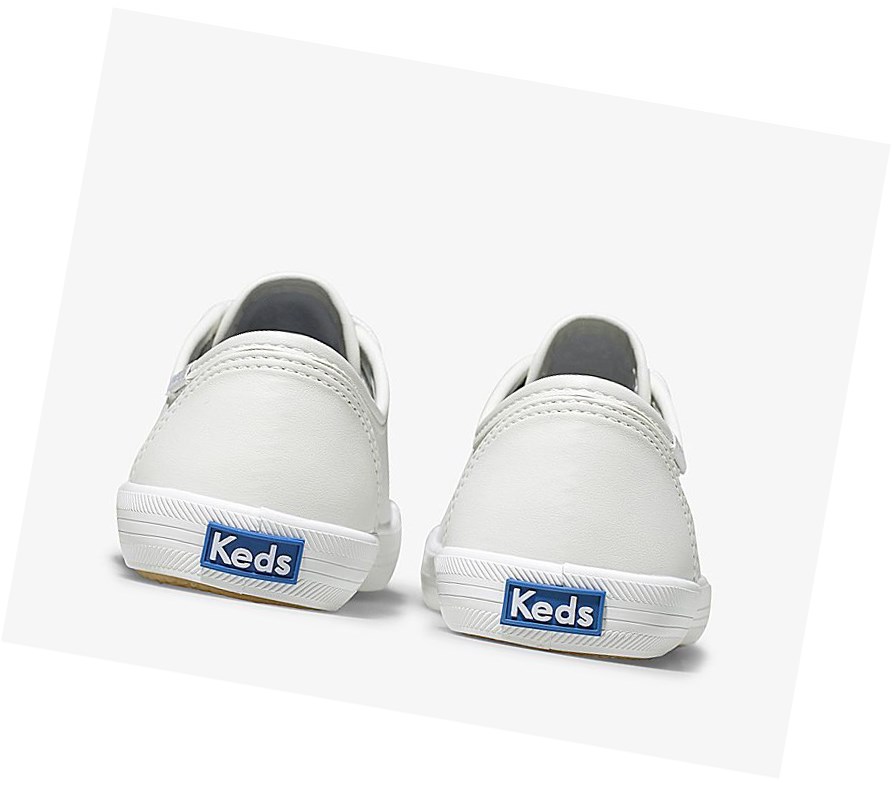 Keds Big Kid Kickstart Core Scarpe Casual Bambino Bianche | DOQCY-4597