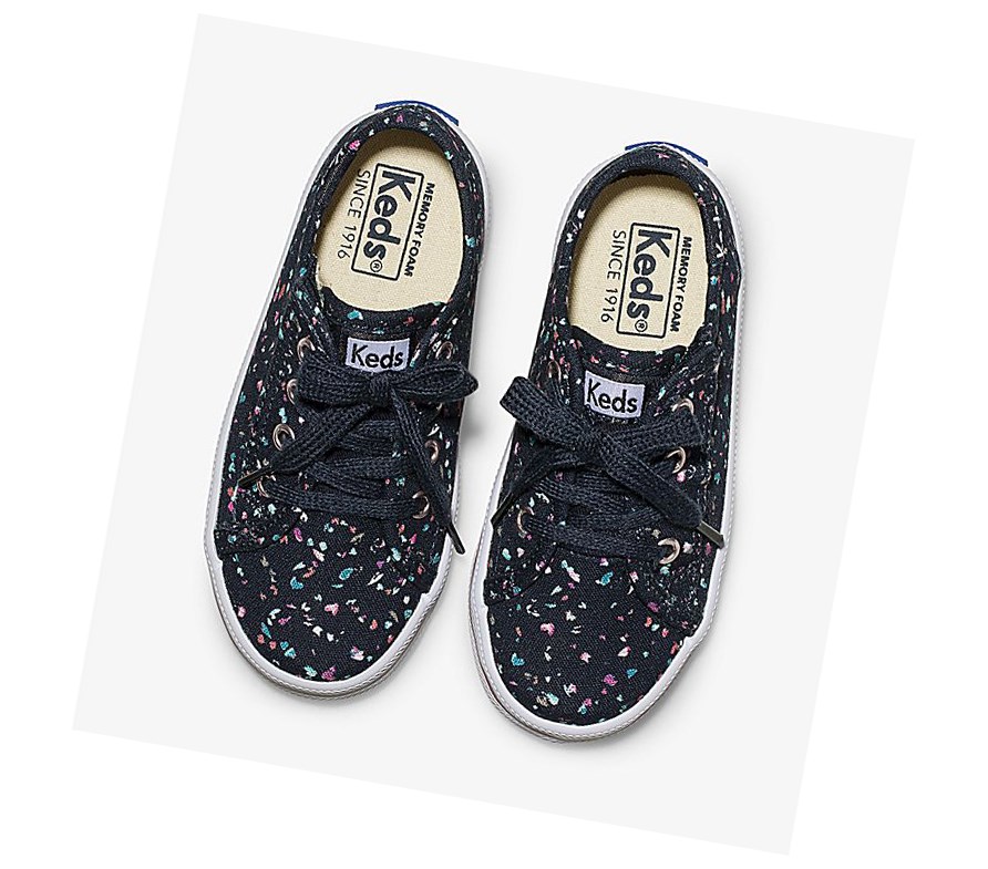 Keds Big Kid Kickstart Fall Jr. Scarpe Casual Bambino Blu Marino | FVPXN-7053