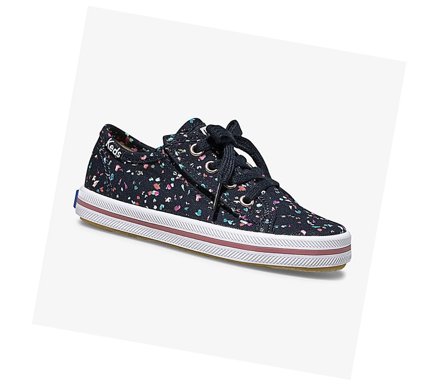 Keds Big Kid Kickstart Fall Jr. Scarpe Casual Bambino Blu Marino | FVPXN-7053