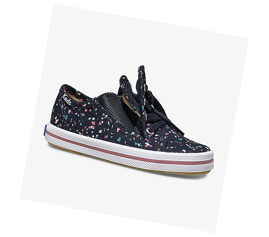 Keds Big Kid Kickstart Fall Jr. Scarpe Casual Bambino Blu Marino | FVPXN-7053