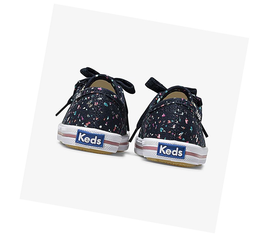 Keds Big Kid Kickstart Fall Jr. Scarpe Casual Bambino Blu Marino | FVPXN-7053