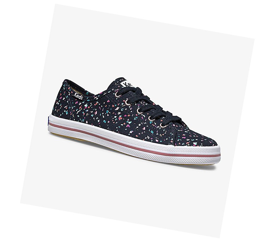 Keds Big Kid Kickstart Fall Scarpe Da Ginnastica Bambino Blu Marino | ZLKHC-0842