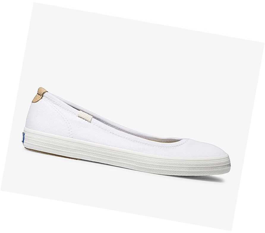 Keds Bryn Comfort Scarpe Slip On Donna Bianche | ATZEK-2096