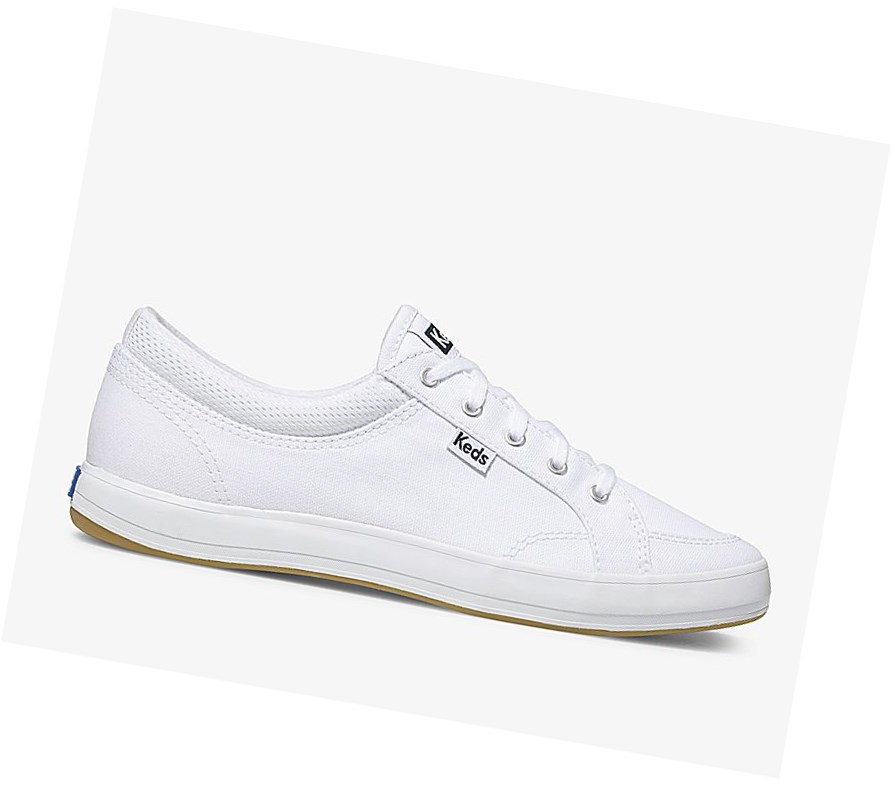 Keds Center Comfort Scarpe Stringate Donna Bianche | INCOD-1675