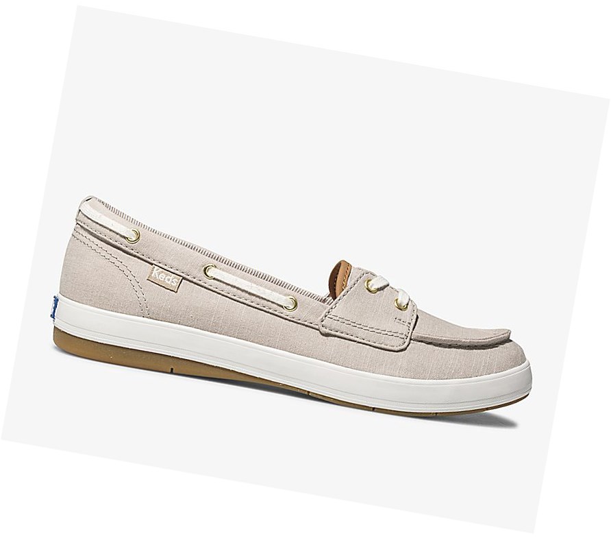 Keds Charter Chambray Comfort Scarpe Slip On Donna Gialle | WBZNM-2198