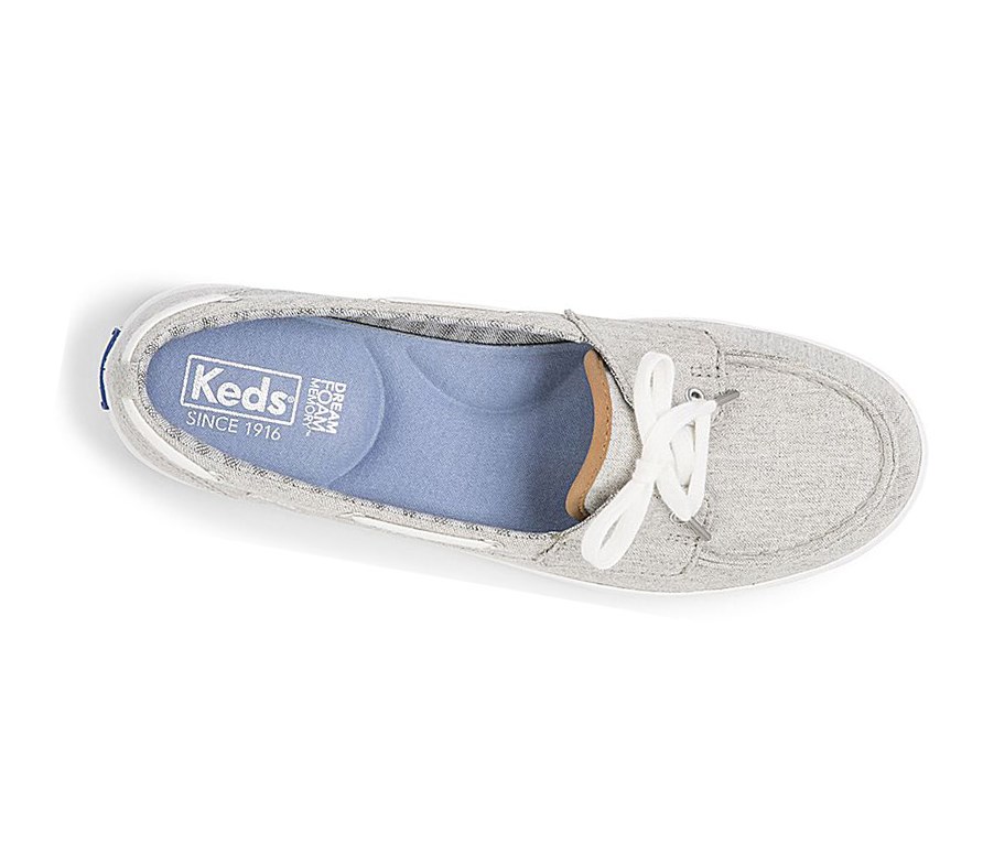 Keds Charter Chambray Comfort Scarpe Slip On Donna Grigie | XUKPF-8592