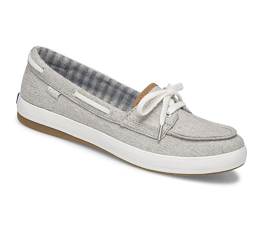 Keds Charter Chambray Comfort Scarpe Slip On Donna Grigie | XUKPF-8592