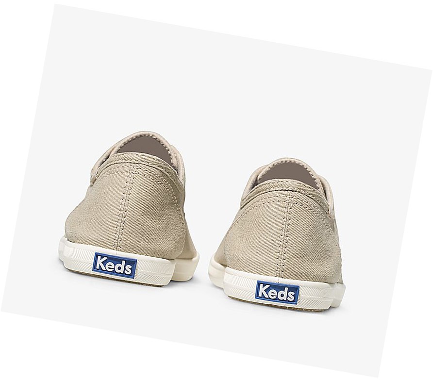 Keds Chillax Seasonal Washable Scarpe Slip On Donna Marroni | RVAJS-3071