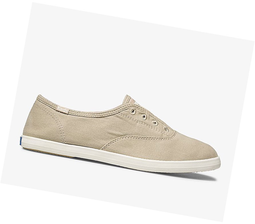 Keds Chillax Seasonal Washable Scarpe Slip On Donna Marroni | RVAJS-3071