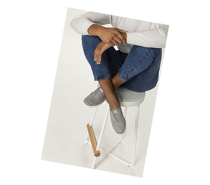 Keds Chillax Seasonal Washable Scarpe Slip On Donna Grigie Profondo | TLDSC-0368