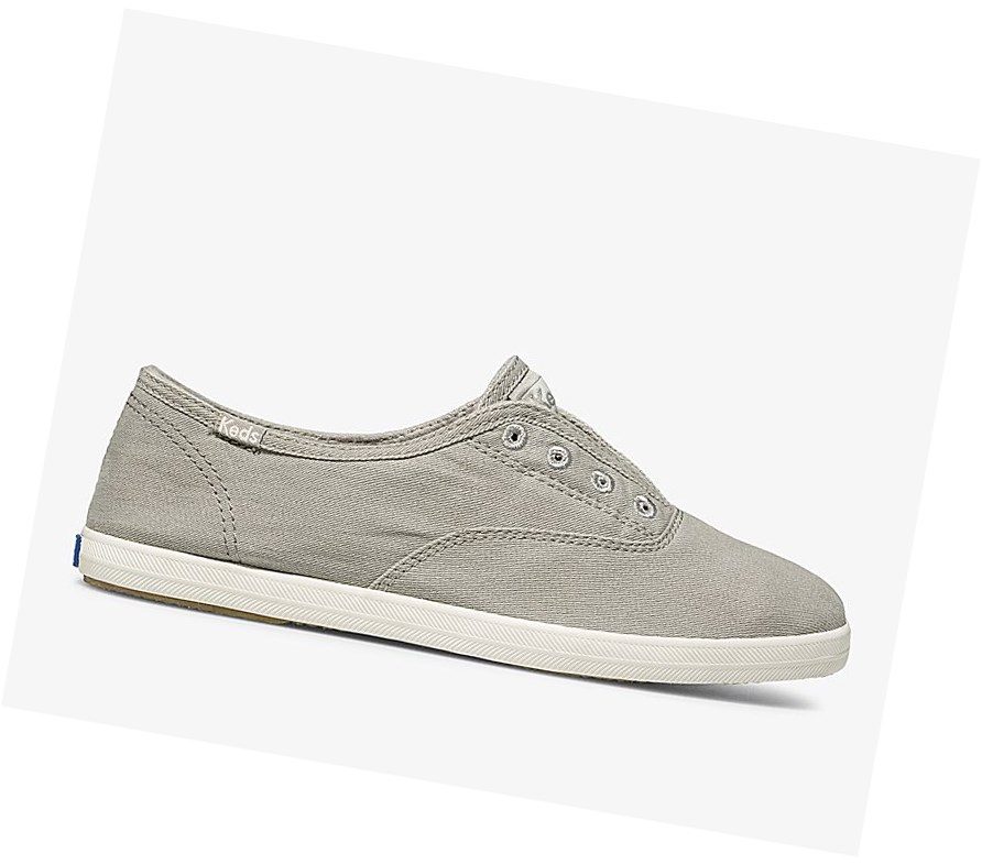 Keds Chillax Seasonal Washable Scarpe Slip On Donna Grigie Profondo | TLDSC-0368
