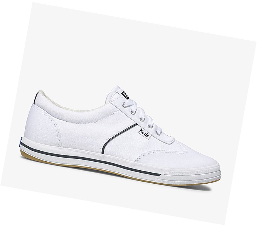 Keds Courty Comfort Scarpe Stringate Donna Bianche | SKDBU-8357