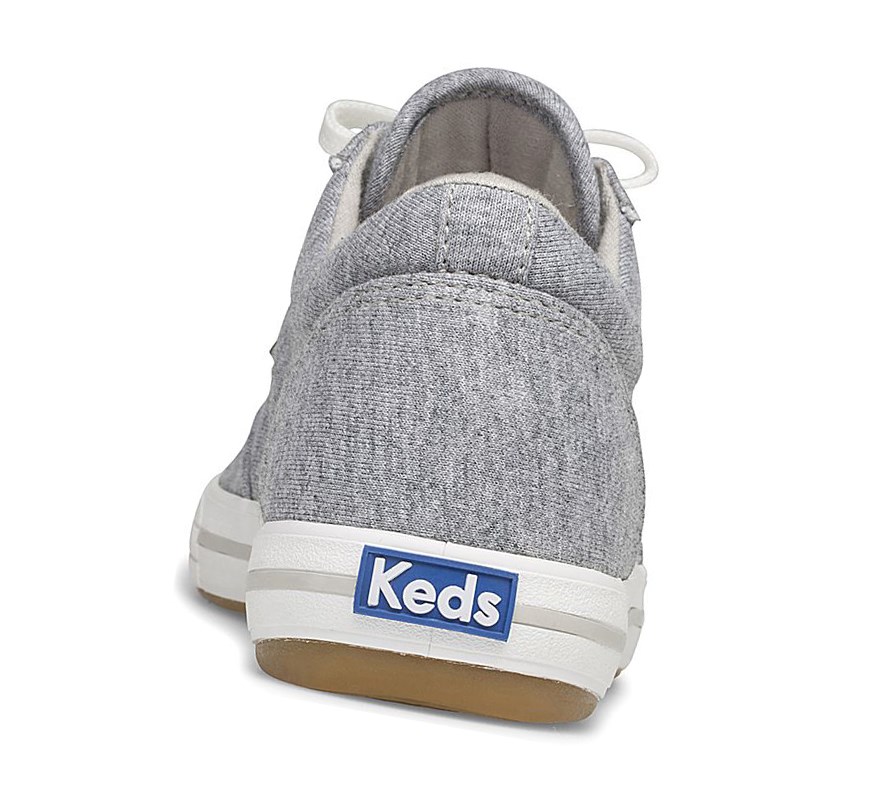 Keds Courty Jersey Comfort Scarpe Stringate Donna Grigie Profondo | MVYBO-6732