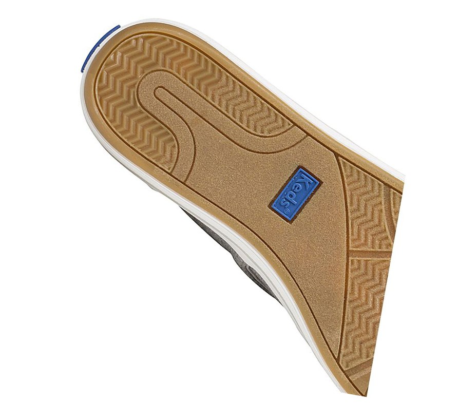Keds Courty Jersey Comfort Scarpe Stringate Donna Grigie Profondo | MVYBO-6732