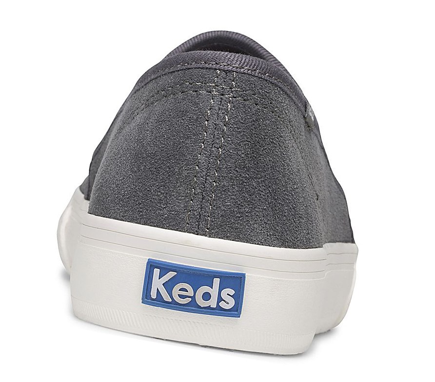 Keds Double Decker Perf Scamosciate Fall Scarpe Slip On Donna Grigie | KEMVA-8394