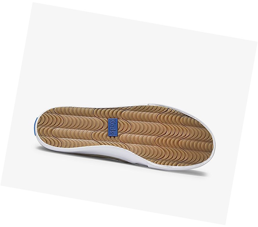 Keds Double Decker Perf Scamosciate Scarpe Slip On Donna Grigie | ESDFJ-2309