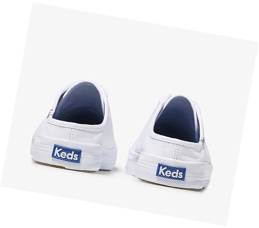 Keds Kickstart Mule Core Tela Scarpe Slip On Donna Bianche | XIYVE-0625
