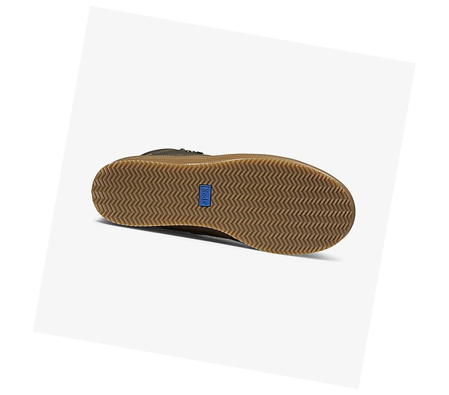 Keds Midland Acqua Stivali Stringati Donna Verde Oliva | JFQPS-2108