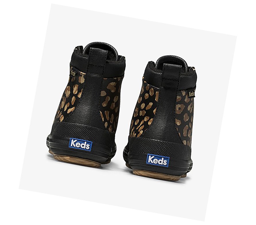 Keds Scout Boot II Acqua Stivali Stringati Donna Leopardate | IGEXY-7926