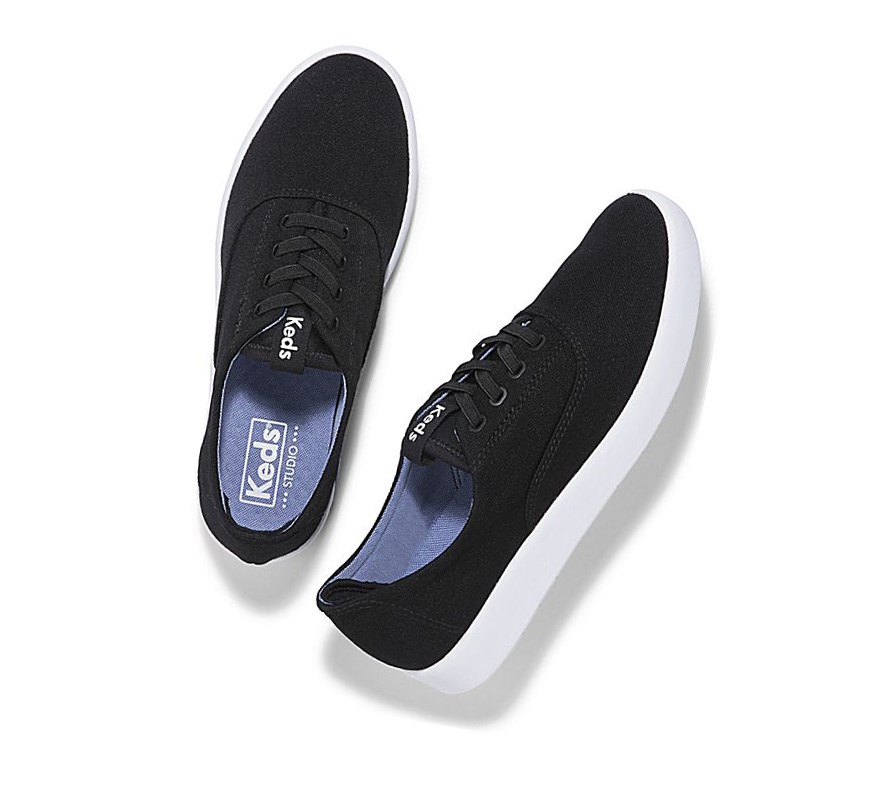 Keds Studio Leap Athleisure Scarpe Slip On Donna Nere | TOILF-7120