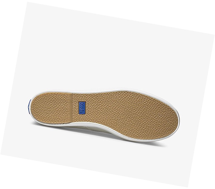 Keds Triple Pelle Scarpe Stringate Donna Bianche | MODBV-6810