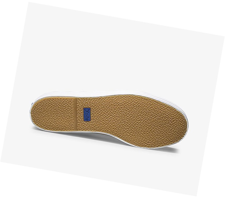 Keds Triple Up Pelle Scarpe Stringate Donna Bianche | LNIBQ-7209
