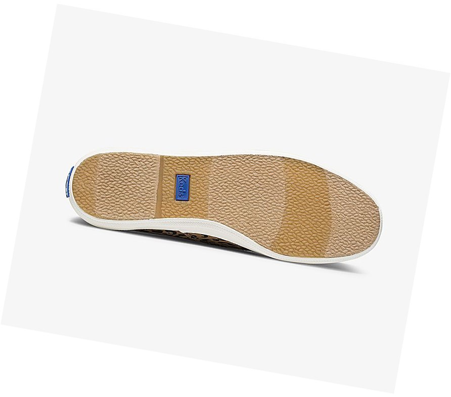 Keds Washable Champion Animal Scarpe Stringate Donna Marroni | TBECN-9716