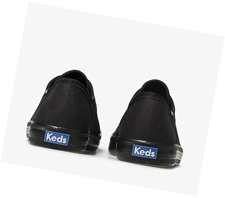 Keds Washable Kickstart Scarpe Stringate Donna Nere | ERPYB-2179