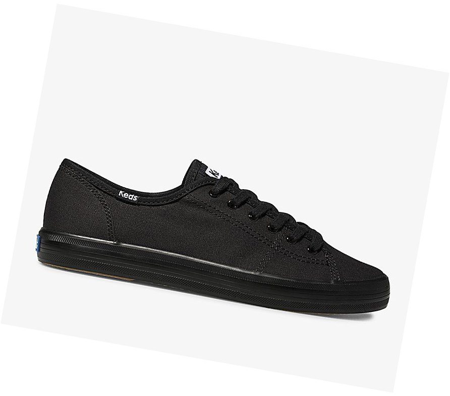 Keds Washable Kickstart Scarpe Stringate Donna Nere | ERPYB-2179