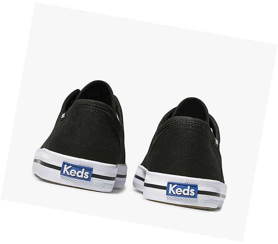 Keds Washable Kickstart Scarpe Stringate Donna Nere | YOKRI-9258