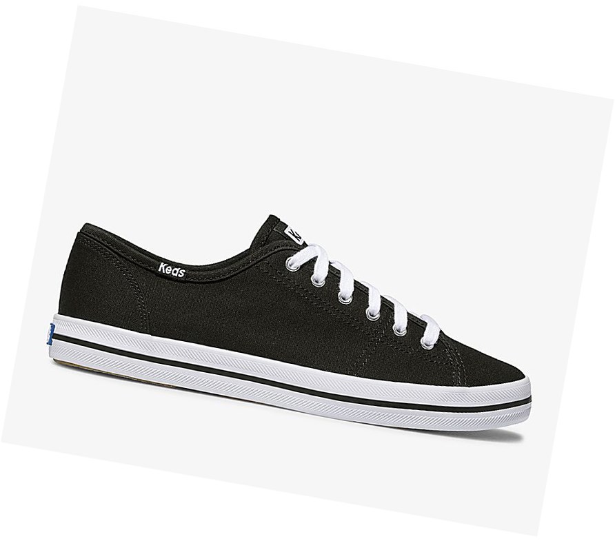 Keds Washable Kickstart Scarpe Stringate Donna Nere | YOKRI-9258