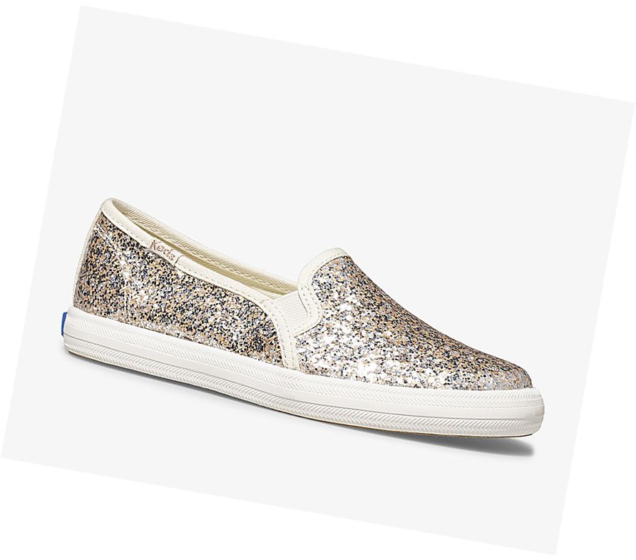 Keds x kate spade new york Double Decker Metallic Glitter Wedding Scarpe Da Ginnastica Donna Colorate | NSGEF-1625